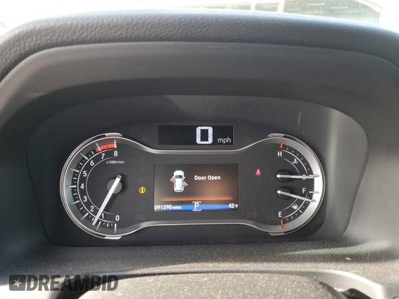2017 Honda Pilot EX with VIN 5FNYF6H38HB031383, listed as a Copart auction lot 45213375 with 91,290 mi miles and Salvage Title. Bid and sale history available at DreamBid. Image 9.