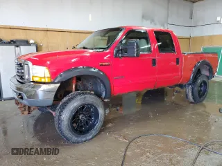 2001 Ford F-250 XL with VIN 1FTNW21F01EB11798, listed as a Copart auction lot 52247985 with 314,078 mi miles and Clean title. Bid and sale history available at DreamBid. Image 1.