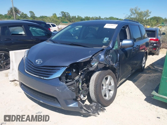 2017 Toyota Sienna LE Auto Access Seat with VIN 5TDKZ3DC3HS869446, listed as a IAAI auction lot 41828033 with 61,082 mi miles and . Bid and sale history available at DreamBid. Image 18.