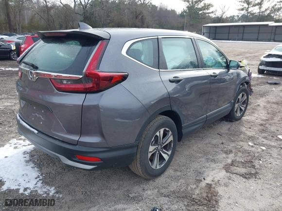 2021 Honda CR-V LX with VIN 5J6RW1H21ML002579, listed as a IAAI auction lot 41396754 with 36,000 mi miles. Bid and sale history available at carsss.com. Image 4.