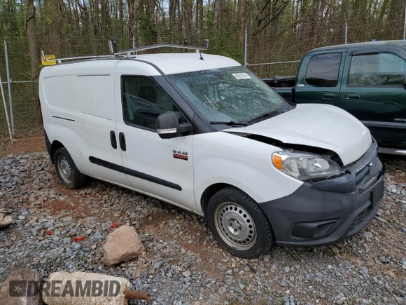 2015 Ram ProMaster City Cargo Tradesman with VIN ZFBERFAT5F6A72377, listed as a Copart auction lot 49512234 with 106,773 mi miles and Salvage Title. Bid and sale history available at carsss.com. Image 4.