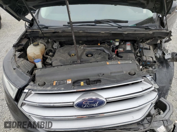 2017 Ford Edge SE с VIN 2FMPK3G9XHBB68944, выставлен на аукционе Copart как лот 58303415 с пробегом 127 327 миль миль и Списание • Salvage title. История ставок и продаж доступна на DreamBid. Изображение 12.