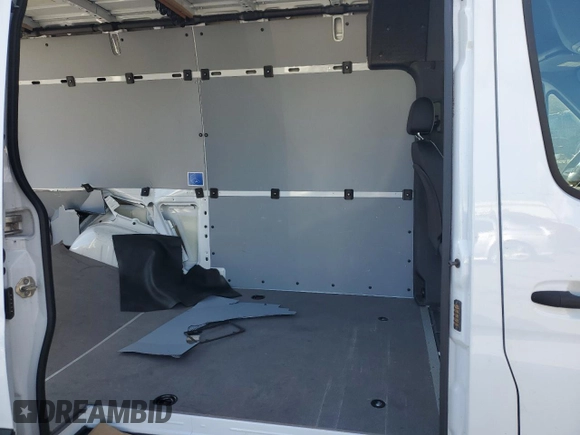 2021 Mercedes-Benz Sprinter Cargo with VIN W1Y4EBHY3MT057270, listed as a Copart auction lot 74331543 with 24,446 mi miles and . Bid and sale history available at carsss.com. Image 11.