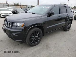 2021 Jeep Grand Cherokee Laredo E z VIN 1C4RJEAG9MC681776, wystawiony jako Copart lot #58856645 z przebiegiem 51 503 mil mil oraz Szkoda całkowita • Salvage title. Historia ofert i sprzedaży dostępna na DreamBid. Obrazek 1.