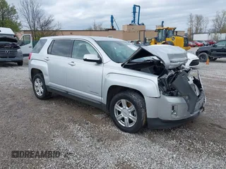 2014 GMC Terrain SLE z VIN 2GKFLVEK0E6169446, wystawiony jako IAAI lot #41893227 z przebiegiem 63 200 mil mil oraz . Historia ofert i sprzedaży dostępna na DreamBid. Obrazek 1.