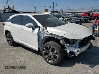 2018 Lexus RX 450h with VIN 2T2BGMCA3JC027017, listed as a Copart auction lot 59182395 with 26,937 mi miles and Salvage title. Bid and sale history available at DreamBid. Image 4.