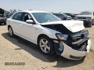 2015 Volkswagen Passat Wolfsburg Edition with VIN 1VWAS7A3XFC114625, listed as a Copart auction lot 60321585 with 81,940 mi miles and Salvage title. Bid and sale history available at DreamBid. Image 4.
