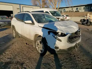 2018 GMC Terrain SLE with VIN 3GKALMEV1JL336000, listed as a Copart auction lot 83391234 with 97,142 mi miles and Salvage Title. Bid and sale history available at carsss.com. Image 11.