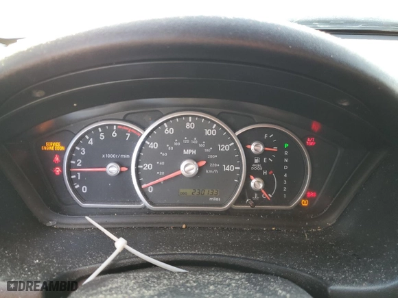 2005 Mitsubishi Endeavor Limited with VIN 4A4MM41SX5E073327, listed as a Copart auction lot 74738334 with 230,133 mi miles and Salvage Title. Bid and sale history available at carsss.com. Image 9.