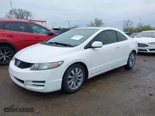 2011 Honda Civic Cpe EX-L with VIN 2HGFG1B93BH503058, listed as a IAAI auction lot 41835170 with 97,478 mi miles. Bid and sale history available at carsss.com. Image 2.