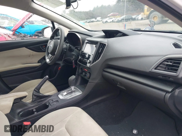 2017 Subaru Impreza Premium with VIN 4S3GKAB61H3612332, listed as a IAAI auction lot 41844756 with 118,754 mi miles. Bid and sale history available at carsss.com. Image 5.