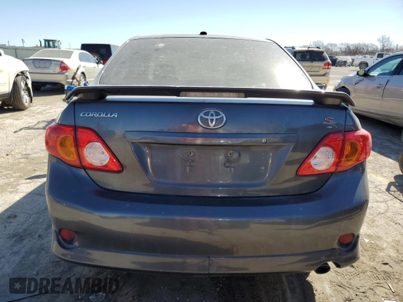 2010 Toyota Corolla with VIN 1NXBU4EE0AZ349836, listed as a Copart auction lot 48857815 with 157,773 mi miles and Salvage Title. Bid and sale history available at DreamBid. Image 6.