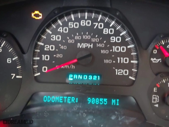 2005 Chevrolet TrailBlazer LS with VIN 1GNDT13S352330648, listed as a IAAI auction lot 41836948 with 90,855 mi miles. Bid and sale history available at carsss.com. Image 7.