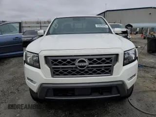 2023 Nissan Frontier SV with VIN 1N6ED1FK6PN609628, listed as a Copart auction lot 43640555 with 53,074 mi miles and Salvage Title. Bid and sale history available at carsss.com. Image 5.