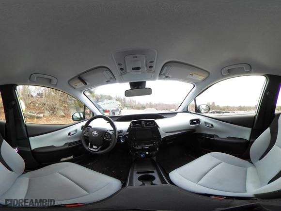 2019 Toyota Prius L Eco with VIN JTDKARFUXK3098878, listed as a IAAI auction lot 41840307 with 43,085 mi miles. Bid and sale history available at carsss.com. Image 18.
