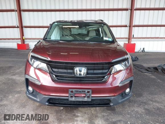 2022 Honda Pilot Special Edition with VIN 5FNYF6H26NB100994, listed as a IAAI auction lot 41819627 with 46,648 mi miles. Bid and sale history available at carsss.com. Image 12.