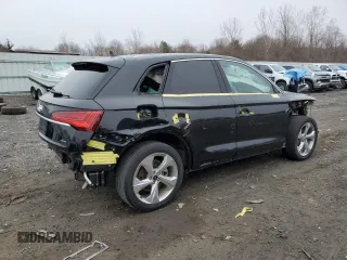 2021 Audi Q5 Premium Plus with VIN WA1BAAFY9M2035407, listed as a Copart auction lot 49468485 with 36,830 mi miles and Salvage Title. Bid and sale history available at carsss.com. Image 3.