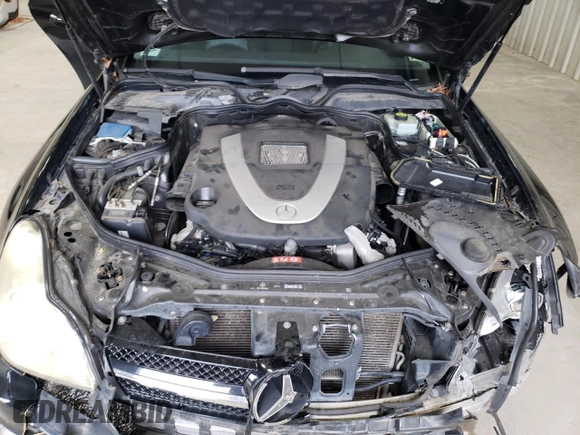 2007 Mercedes-Benz CLS-Class 5.5L with VIN WDDDJ72X77A091912, listed as a Copart auction lot 72378144 with 0 mi miles and Salvage Title. Bid and sale history available at carsss.com. Image 11.