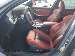 2023 BMW M3 Competition xDrive z VIN WBS43AY02PFP03618, wystawiony jako Copart lot #54060725 z przebiegiem 31 712 mil mil oraz Szkoda całkowita • Salvage title. Historia ofert i sprzedaży dostępna na DreamBid. Obrazek 7.