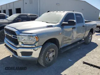 2022 Ram 2500 Tradesman with VIN 3C6UR5CLXNG384065, listed as a Copart auction lot 48380145 with 37,544 mi miles and Salvage Title. Bid and sale history available at carsss.com. Image 1.