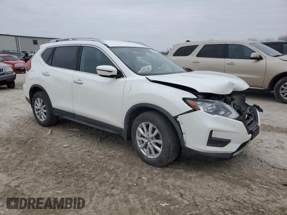 2017 Nissan Rogue SV z VIN JN8AT2MT2HW145906, wystawiony jako Copart lot #44568115 z przebiegiem 104 561 mil mil oraz Szkoda całkowita • Salvage title. Historia ofert i sprzedaży dostępna na DreamBid. Obrazek 4.