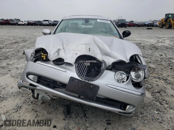 2003 Jaguar S-Type with VIN SAJEA01T83FM74129, listed as a Copart auction lot 45959495 with Not Provided miles and Salvage Title. Bid and sale history available at DreamBid. Image 5.