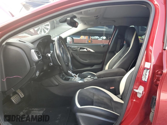 2017 Infiniti QX30 Sport with VIN SJKCH5CP1HA020580, listed as a Copart auction lot 75184324 with 0 mi miles and Salvage Title. Bid and sale history available at carsss.com. Image 7.