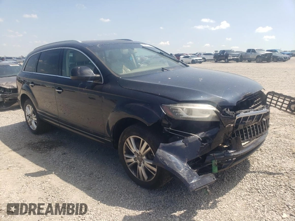 2011 Audi Q7 Premium Plus with VIN WA1LMAFE9BD008193, listed as a Copart auction lot 53777785 with 140,038 mi miles and Salvage title. Bid and sale history available at DreamBid. Image 4.