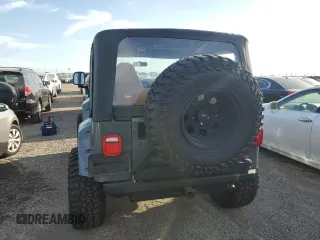 1997 Jeep Wrangler Sport with VIN 1J4FY19S5VP520801, listed as a Copart auction lot 75301274 with 0 mi miles and Non Repairable. Bid and sale history available at carsss.com. Image 6.