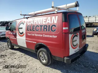 2003 GMC Savana Cargo Van with VIN 1GTGG25V831112375, listed as a Copart auction lot 73788324 with 176,616 mi miles and Salvage Title. Bid and sale history available at carsss.com. Image 2.