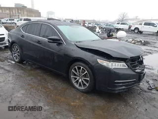 2016 Acura TLX Technology z VIN 19UUB3F59GA000018, wystawiony jako IAAI lot #41571518 z przebiegiem 128 467 mil mil oraz . Historia ofert i sprzedaży dostępna na DreamBid. Obrazek 1.