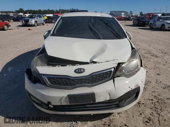 2015 Kia Rio EX with VIN KNADN4A35F6427387, listed as a Copart auction lot 84731584 with 146,405 mi miles and Salvage Title. Bid and sale history available at carsss.com. Image 5.
