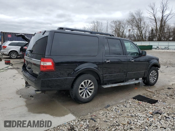 2017 Ford Expedition EL XLT with VIN 1FMJK1JT1HEA63812, listed as a Copart auction lot 52392425 with 130,456 mi miles and Clean Title. Bid and sale history available at carsss.com. Image 3.