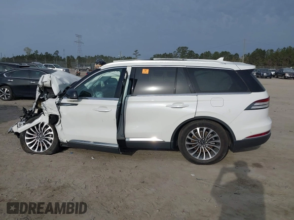 2021 Lincoln Aviator Reserve with VIN 5LM5J7WC1MGL09155, listed as a IAAI auction lot 41843466 with Not provided miles and . Bid and sale history available at DreamBid. Image 14.