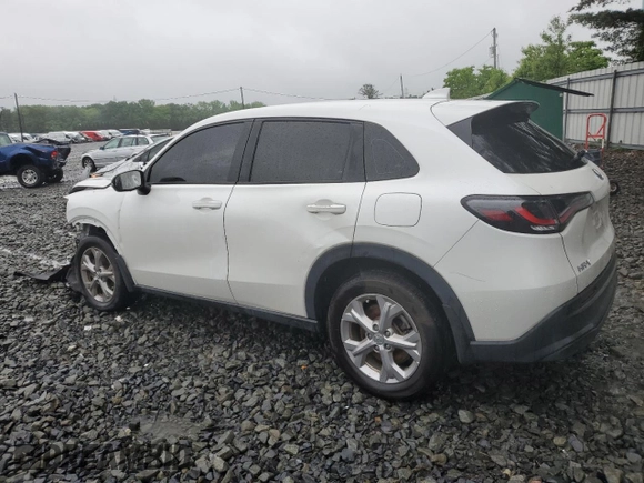 2023 Honda HR-V LX with VIN 3CZRZ2H32PM715175, listed as a Copart auction lot 56970815 with 37,217 mi miles and Salvage title. Bid and sale history available at DreamBid. Image 2.