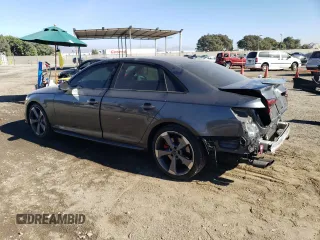 2019 Audi S4 Premium Plus with VIN WAUB4AF47KA006630, listed as a Copart auction lot 77640264 with 61,654 mi miles and Salvage Title. Bid and sale history available at carsss.com. Image 2.