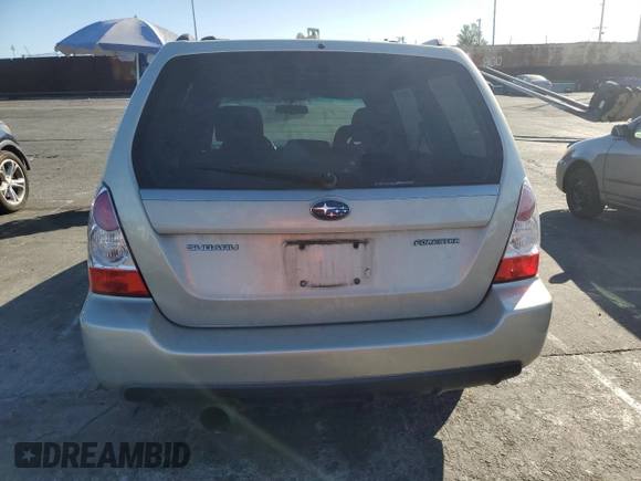 2006 Subaru Forester 2.5 X with VIN JF1SG63656G756775, listed as a Copart auction lot 81601284 with 221,387 mi miles and Salvage Title. Bid and sale history available at carsss.com. Image 6.