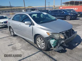2010 Toyota Corolla with VIN 1NXBU4EE7AZ350286, listed as a IAAI auction lot 41955852 with 196,721 mi miles. Bid and sale history available at carsss.com. Image 1.