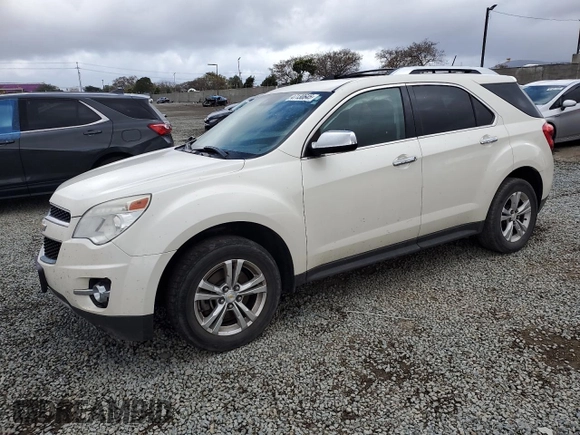 2013 Chevrolet Equinox LTZ with VIN 1GNFLGEK5DZ131065, listed as a Copart auction lot 47130645 with 133,637 mi miles and Salvage Title. Bid and sale history available at DreamBid. Image 1.