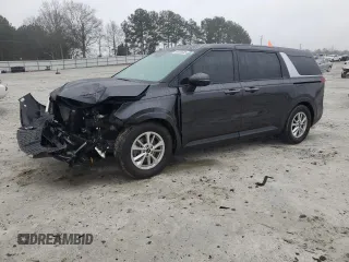 2024 Kia Carnival LX with VIN KNDNB4H35R6325775, listed as a Copart auction lot 44933695 with 20,996 mi miles and Salvage Title. Bid and sale history available at carsss.com. Image 1.