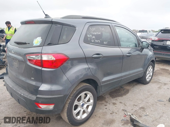 2021 Ford EcoSport SE z VIN MAJ3S2GE0MC412465, wystawiony jako IAAI lot #41899486 z przebiegiem 76 681 mil mil oraz . Historia ofert i sprzedaży dostępna na DreamBid. Obrazek 4.