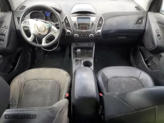 2013 Hyundai Tucson GLS with VIN KM8JU3AC9DU726646, listed as a Copart auction lot 53984505 with 131,938 mi miles and Clean Title. Bid and sale history available at carsss.com. Image 8.
