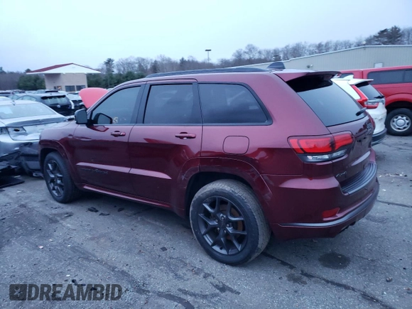 2019 Jeep Grand Cherokee Limited X with VIN 1C4RJFBT5KC728929, listed as a Copart auction lot 80827854 with 150,089 mi miles and Salvage title. Bid and sale history available at DreamBid. Image 2.