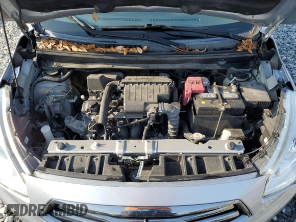 2019 Mitsubishi Mirage ES z VIN ML32F3FJ8KHF11717, wystawiony jako Copart lot #55985455 z przebiegiem 61 716 mil mil oraz Nie do naprawy. Historia ofert i sprzedaży dostępna na DreamBid. Obrazek 11.