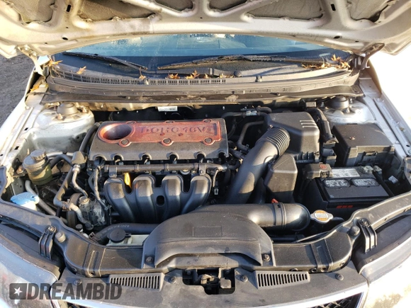2010 Kia Forte EX with VIN KNAFU4A27A5812872, listed as a Copart auction lot 76876404 with 158,403 mi miles and Clean Title. Bid and sale history available at carsss.com. Image 11.