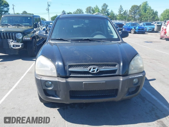 2005 Hyundai Tucson GLS with VIN KM8JN72D95U193338, listed as a IAAI auction lot 42205240 with 172,424 mi miles. Bid and sale history available at carsss.com. Image 6.
