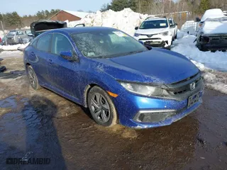 2021 Honda Civic Sedan LX with VIN 2HGFC2F67MH512544, listed as a IAAI auction lot 41646812 with 66,959 mi miles. Bid and sale history available at carsss.com. Image 1.