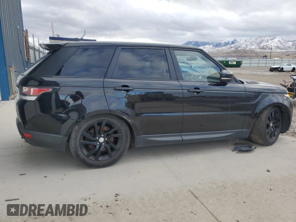2016 Land Rover Range Rover Sport HSE with VIN SALWR2PF8GA119370, listed as a Copart auction lot 45590635 with 121,233 mi miles and Clean title. Bid and sale history available at DreamBid. Image 3.