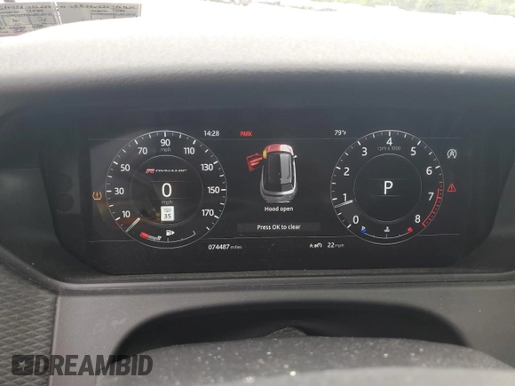 2018 Land Rover Range Rover Velar R-Dynamic SE z VIN SALYL2RV9JA756239, wystawiony jako Copart lot #58501575 z przebiegiem 74 487 mil mil oraz Szkoda całkowita • Salvage title. Historia ofert i sprzedaży dostępna na DreamBid. Obrazek 9.