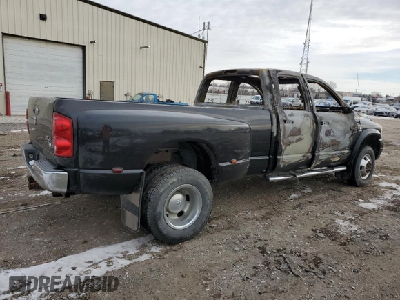2007 Dodge 3500 SLT with VIN 3D7MX48A57G784320, listed as a Copart auction lot 42207525 with Not provided miles and Non repairable. Bid and sale history available at DreamBid. Image 3.